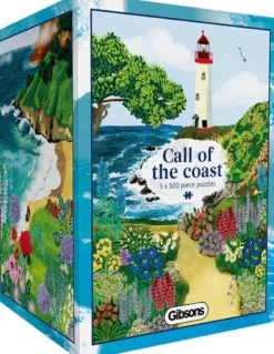 Abby Jacobs - Call of the Coast Puzzel (3 x 500 stukjes)