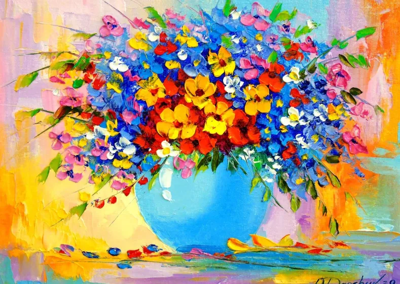 A Bouquet of Flowers Puzzel (1000 stukjes)