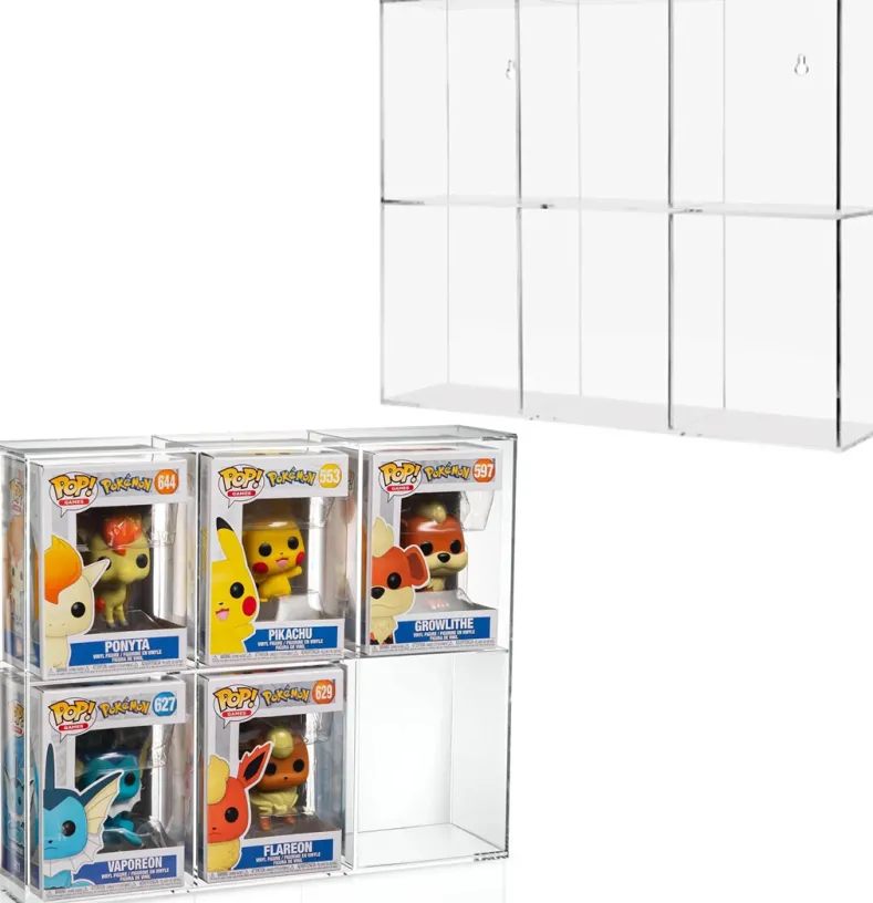 Acrylic Case - Funko Pop 6 Slots Display Case
