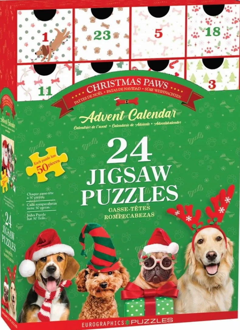 Advent Calendar – Christmas Paws (24x 50 stukjes)