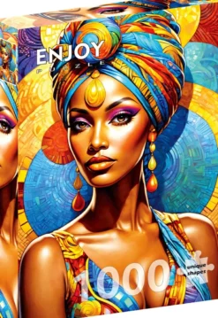 African Beauty Puzzel (1000 stukjes)