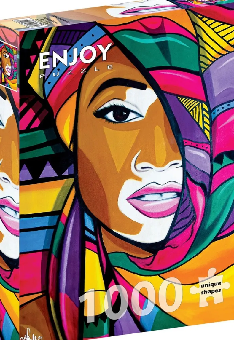 African Beauty Puzzel (1000 stukjes)
