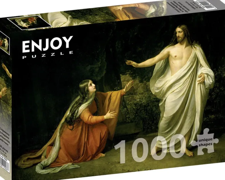 Alexander Ivanov: Christ's Appearance to Mary Magdalene after the Resurrection Puzzel (1000 stukjes)