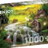 A Log Cabin by the Magic Creek Puzzel (1000 stukjes)