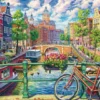 Amsterdam Canal Puzzel (1000 stukjes)