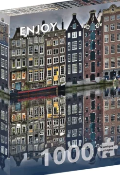 Amsterdam Houses Puzzel (1000 stukjes)