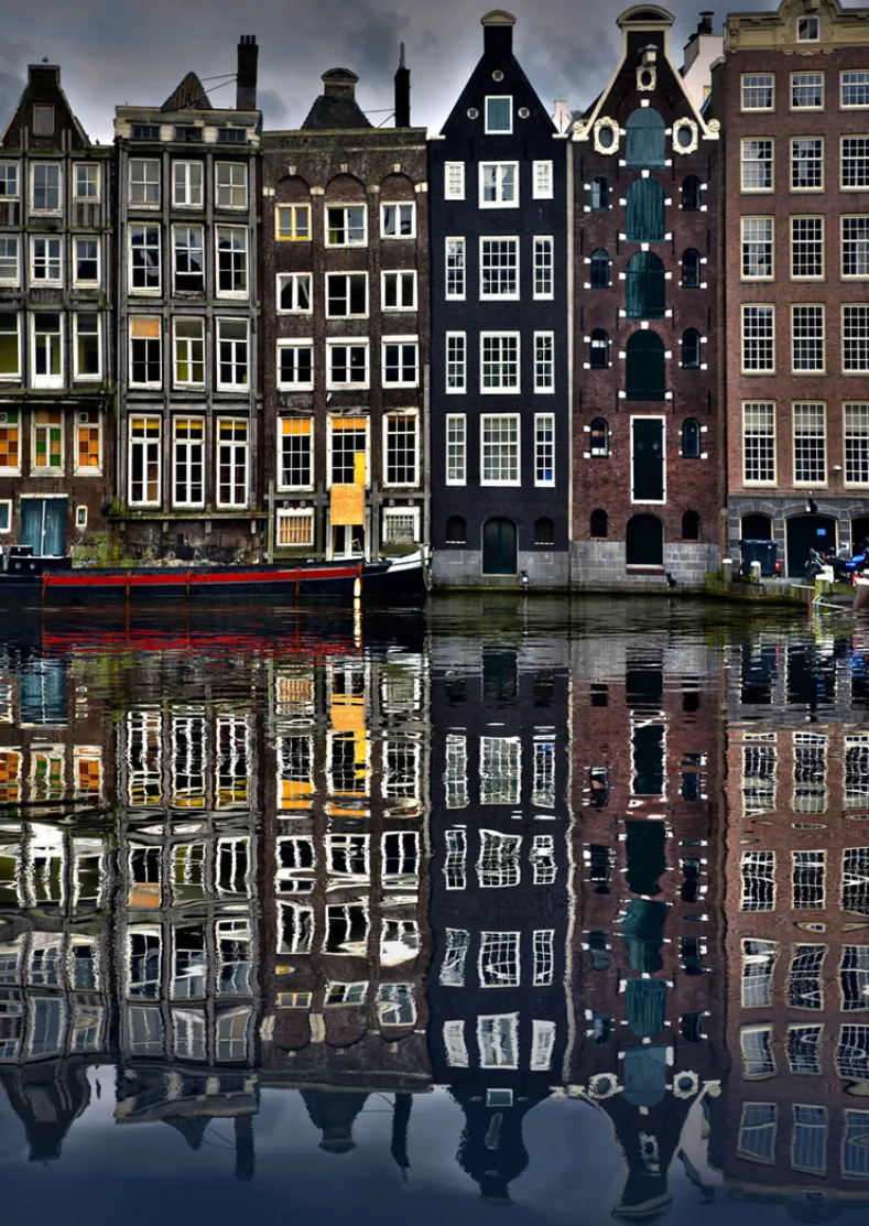 Amsterdam Houses Puzzel (1000 stukjes)