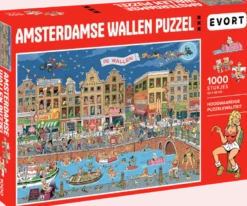 Amsterdamse Wallen Puzzel (1000 stukjes)