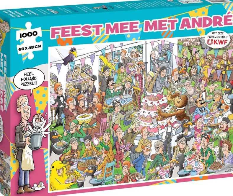 Andre van Duin - Feest mee met André Puzzel (1000 stukjes)