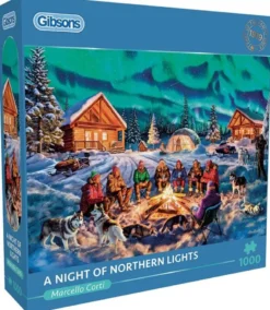 A Night of Northern Lights Puzzel (1000 stukjes)