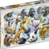 Animal Heads Puzzel (500 stukjes)