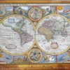Antique World Map Puzzel (1000 stukjes)