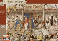 Anton Pieck - Circus Variete Puzzel (1000 stukjes)