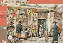 Anton Pieck - De Speelgoedwinkel Puzzel (1000 stukjes)