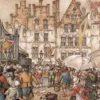 Anton Pieck - Raad en Wijnhuis Puzzel (1000 stukjes)