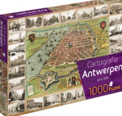 Antwerpen Cartografie Puzzel (1000 stukjes)