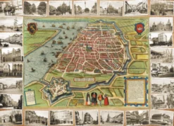 Antwerpen Cartografie Puzzel (1000 stukjes)