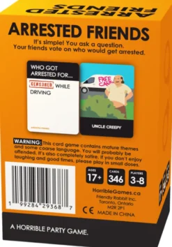 Arrested Friends - Card Game
