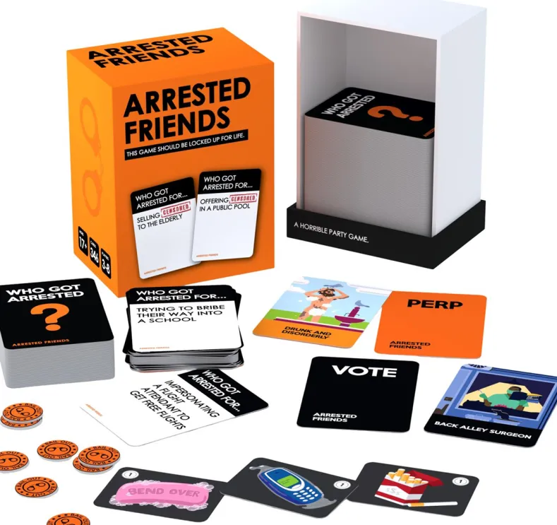 Arrested Friends - Card Game