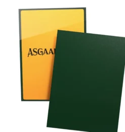 Asgaardian Standard (66,2x91,5mm) 100 Sleeves - Evergreen