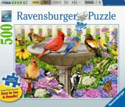 At the Birdbath Puzzel (500 XL stukjes)