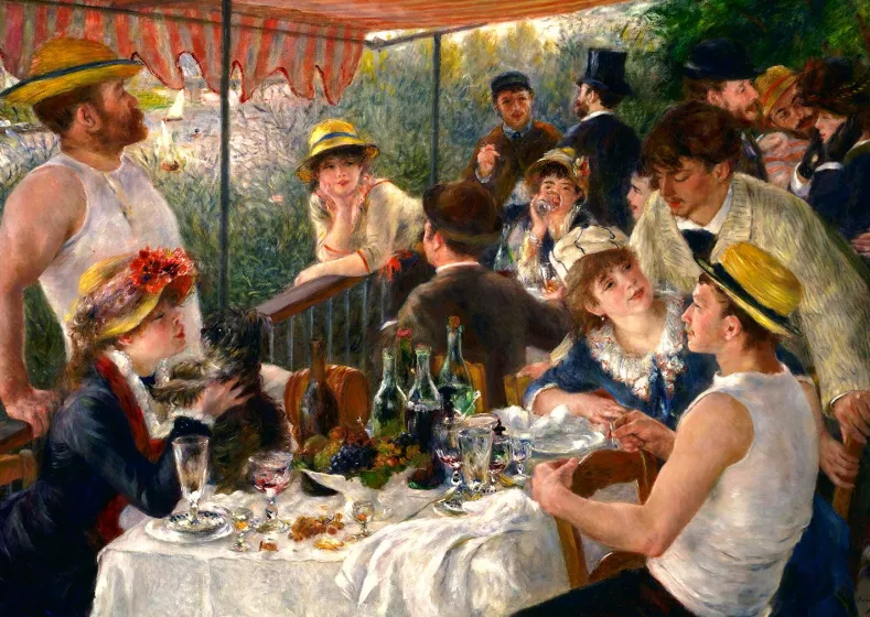 Auguste Renoir - Luncheon of the Boating Party Puzzel (1000 stukjes)