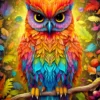 Autumnal Owl Puzzel (1000 stukjes)