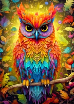 Autumnal Owl Puzzel (1000 stukjes)