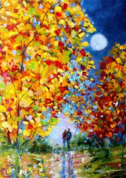 Autumn Moon Puzzel (1000 stukjes)
