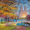 Autumn Stroll, Central Park Puzzel (1500 stukjes)