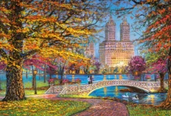 Autumn Stroll, Central Park Puzzel (1500 stukjes)