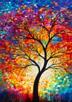 Autumn Tree of Life Puzzel (1000 stukjes)