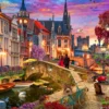 Avond aan het Kanaal Puzzel (500 stukjes)