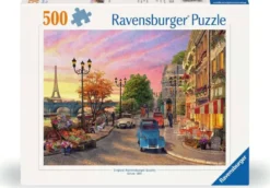 Avondsfeer in Parijs Puzzel (500 stukjes)