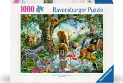 Avonturen in de Jungle Puzzel (1000 stukjes)