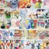 A Year in Great Britain Puzzel (1000 stukjes)