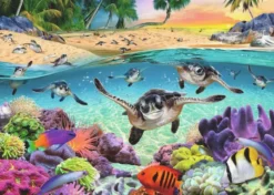 Baby Zeeschildpadden Puzzel (500 XL stukjes)