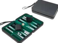 Backgammon - Magnetisch Reiskoffef Alonnisos met Handvat