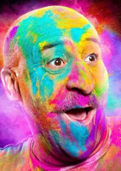 Bald Man Laughing Puzzel (1000 stukjes)
