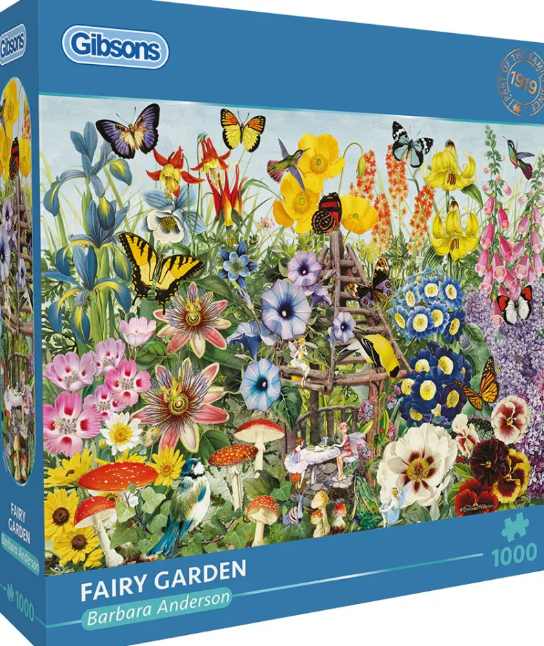 Barbara Anderson - Fairy Garden Puzzel (1000 stukjes)