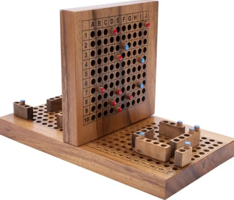Battle Ship - Luxe Houten Versie (Zeeslag Variant)