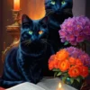 Black Cats Puzzel (500 stukjes)