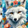 Blooming Snow Fox Puzzel (1000 stukjes)