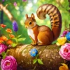 Blossom Squirrel Puzzel (1000 stukjes)