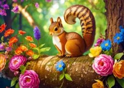 Blossom Squirrel Puzzel (1000 stukjes)