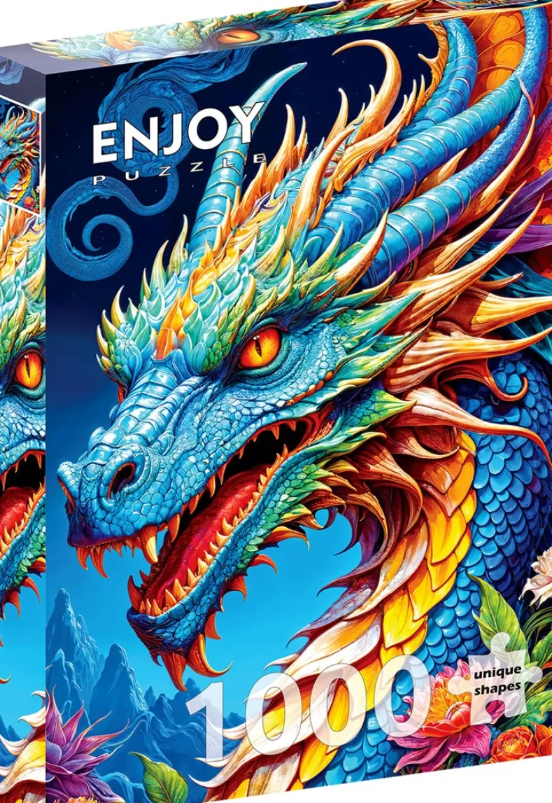 Blue Dragon Puzzel (1000 stukjes)
