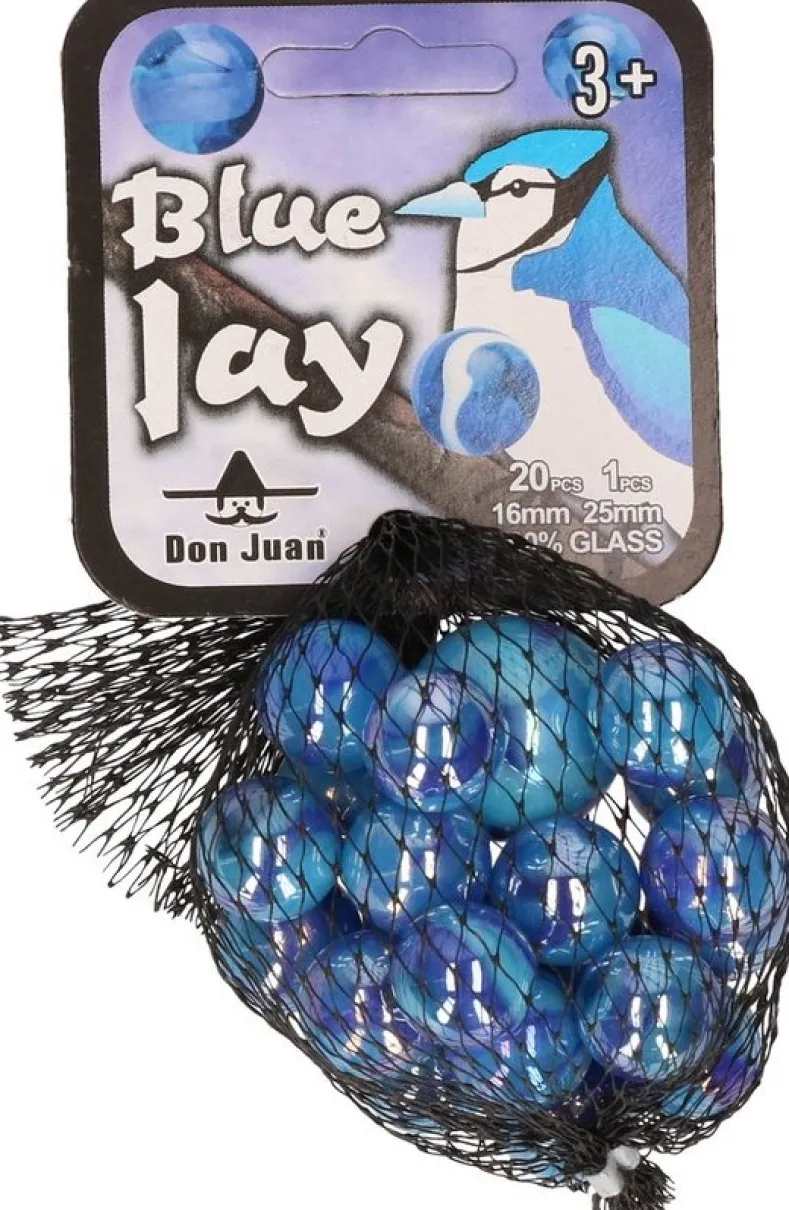 Blue Jay knikkers (21 stuks)