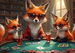Bluffing Foxes Puzzel (500 stukjes)