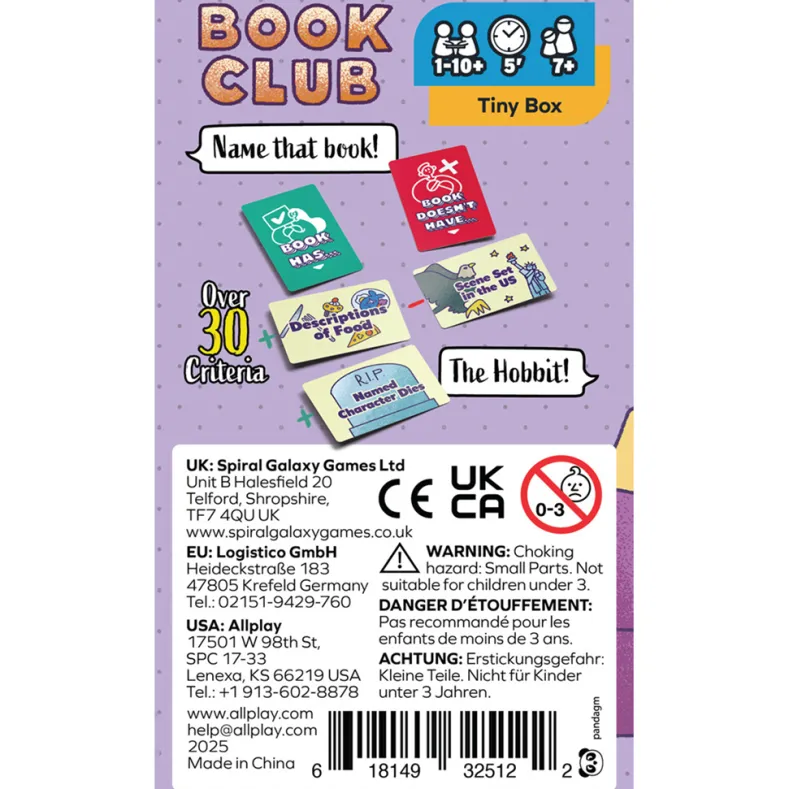 Book Club - Card Game