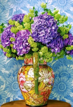 Bouquet of Hydrangeas Puzzel (1000 stukjes)